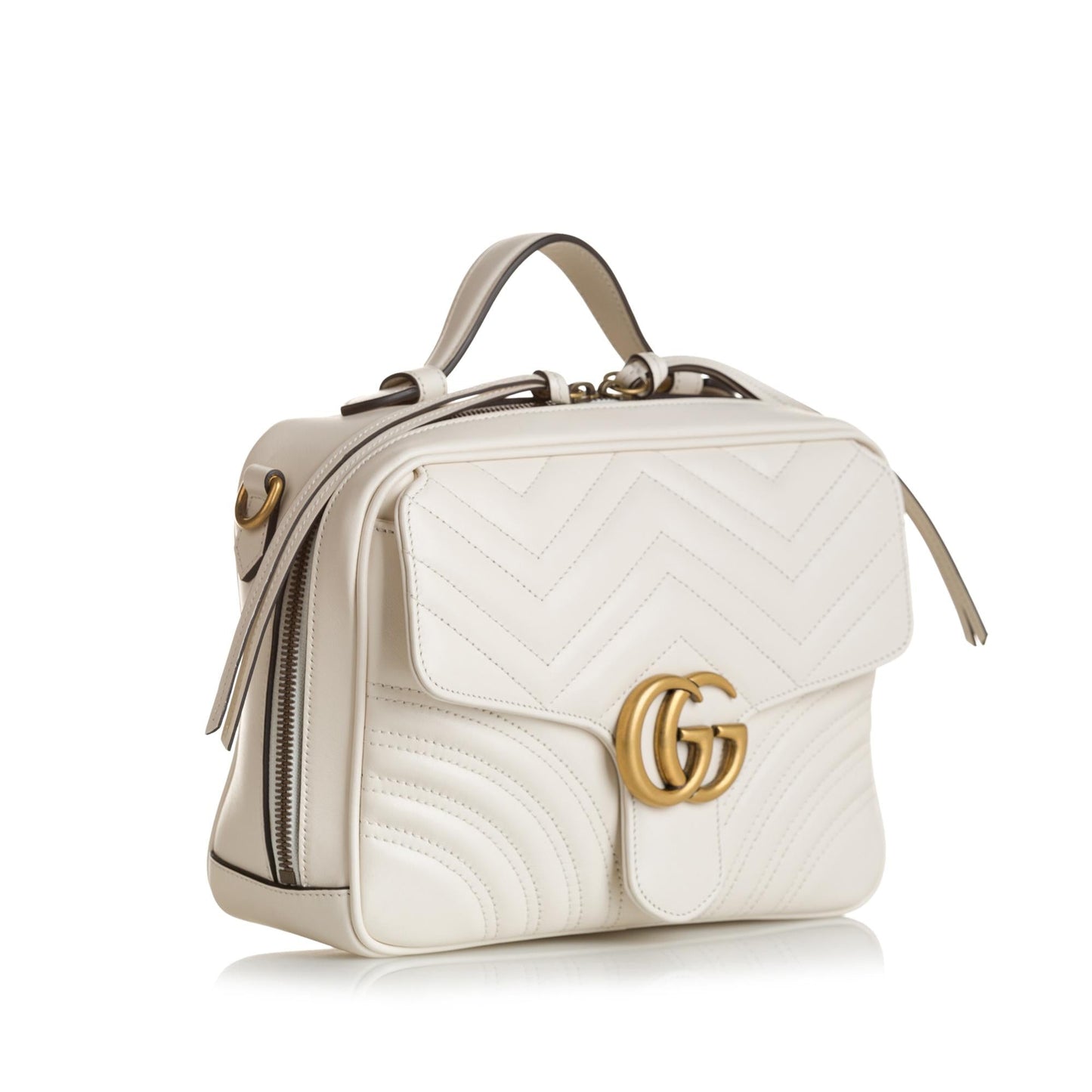 Gucci Small GG Marmont Matelasse Top Handle (puiWgw)
