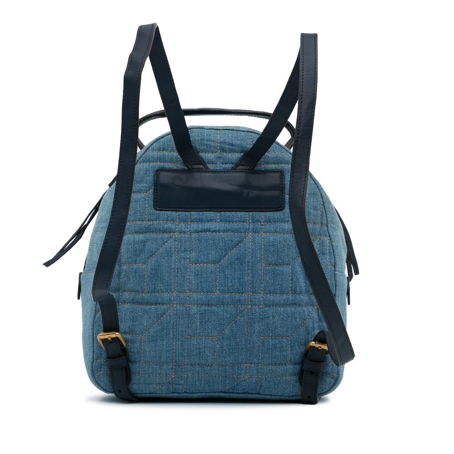 Gucci Small GG Marmont Pearl Denim Backpack (AWCod3)