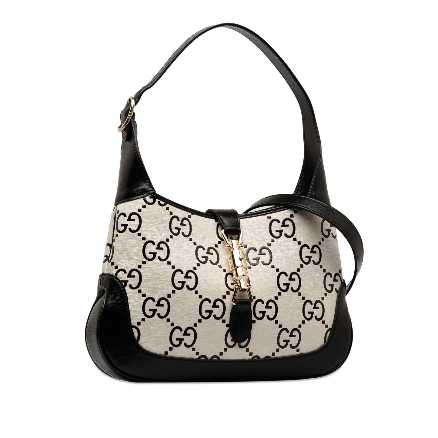 Gucci Small GG Print Leather Jackie 1961 Bag (nLCbtl)