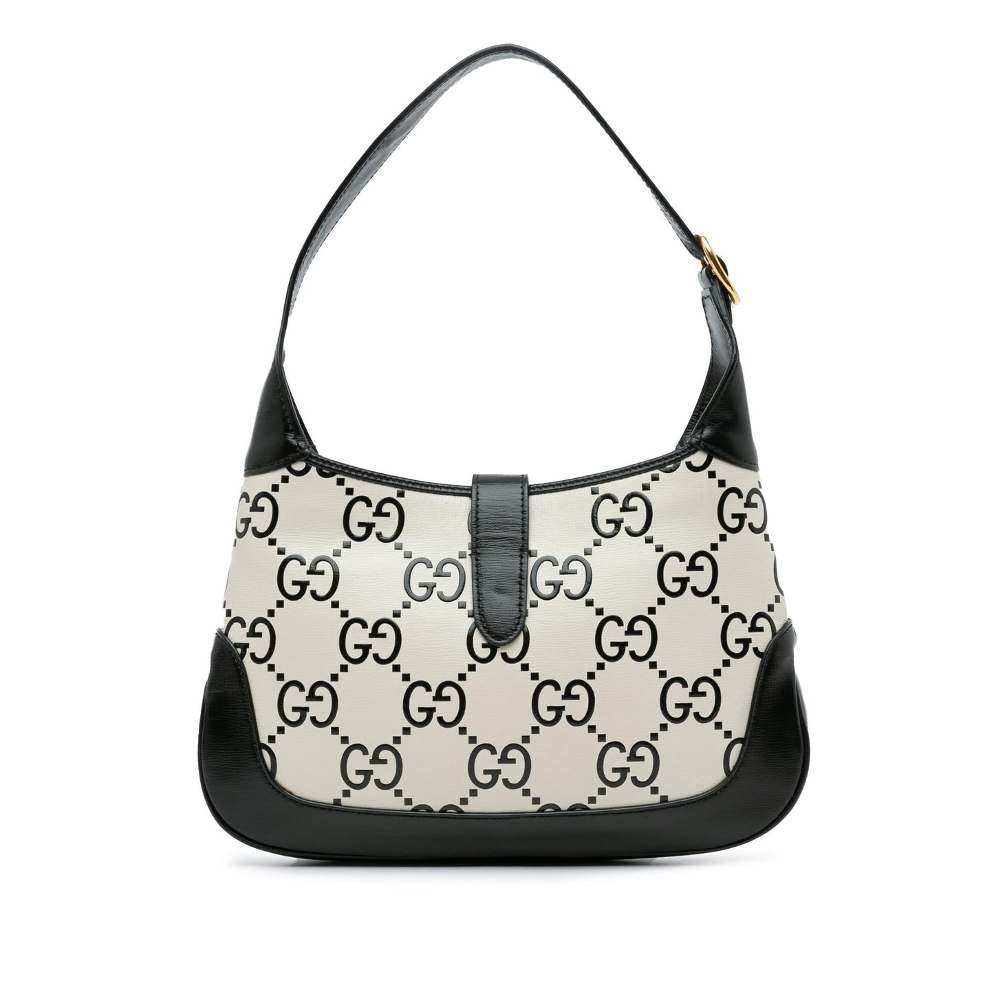 Gucci Small GG Print Leather Jackie 1961 (NXtzCz)