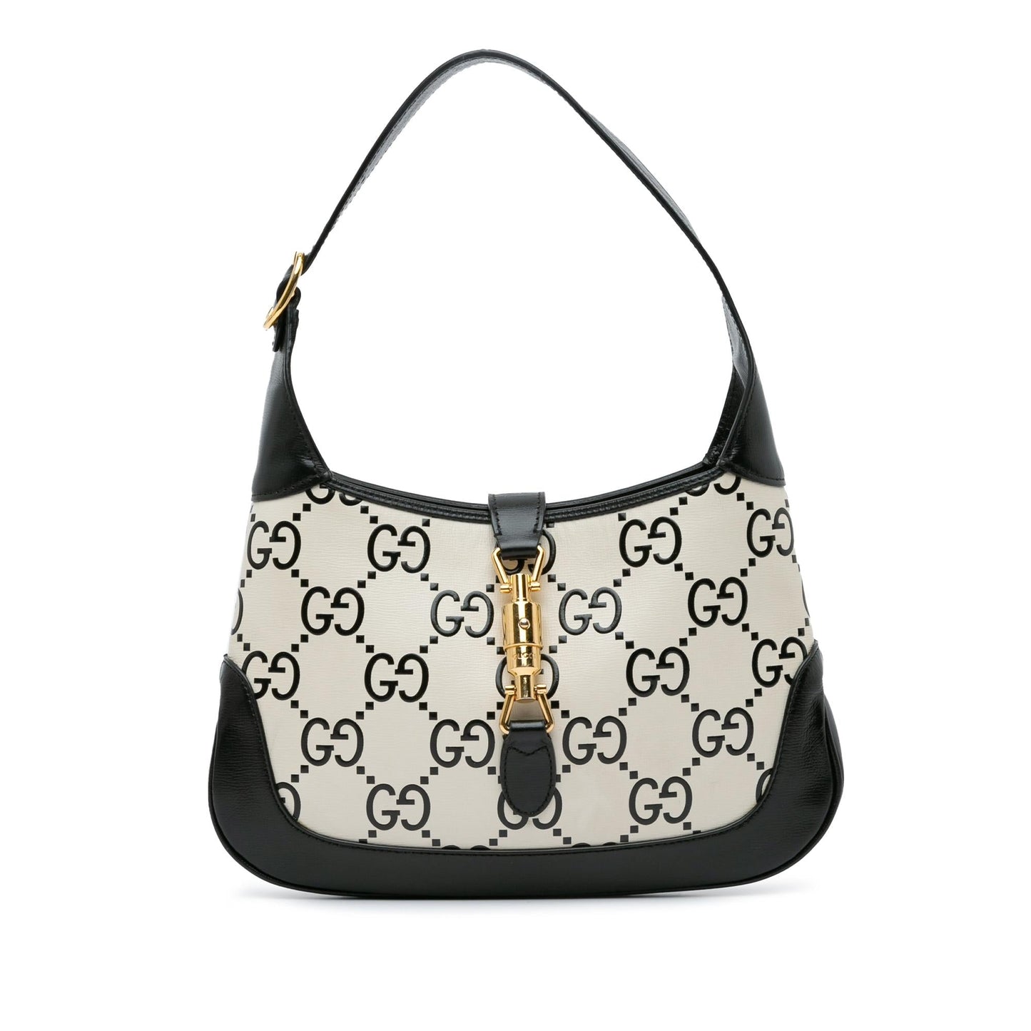 Gucci Small GG Print Leather Jackie 1961 (NXtzCz)