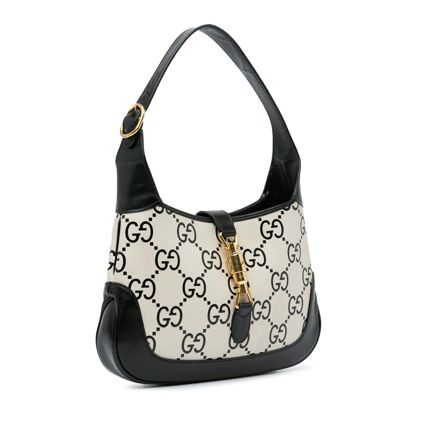 Gucci Small GG Print Leather Jackie 1961 (NXtzCz)