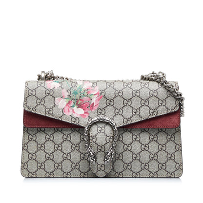 Gucci Small GG Supreme Blooms Dionysus Shoulder Bag (2lCEJt)