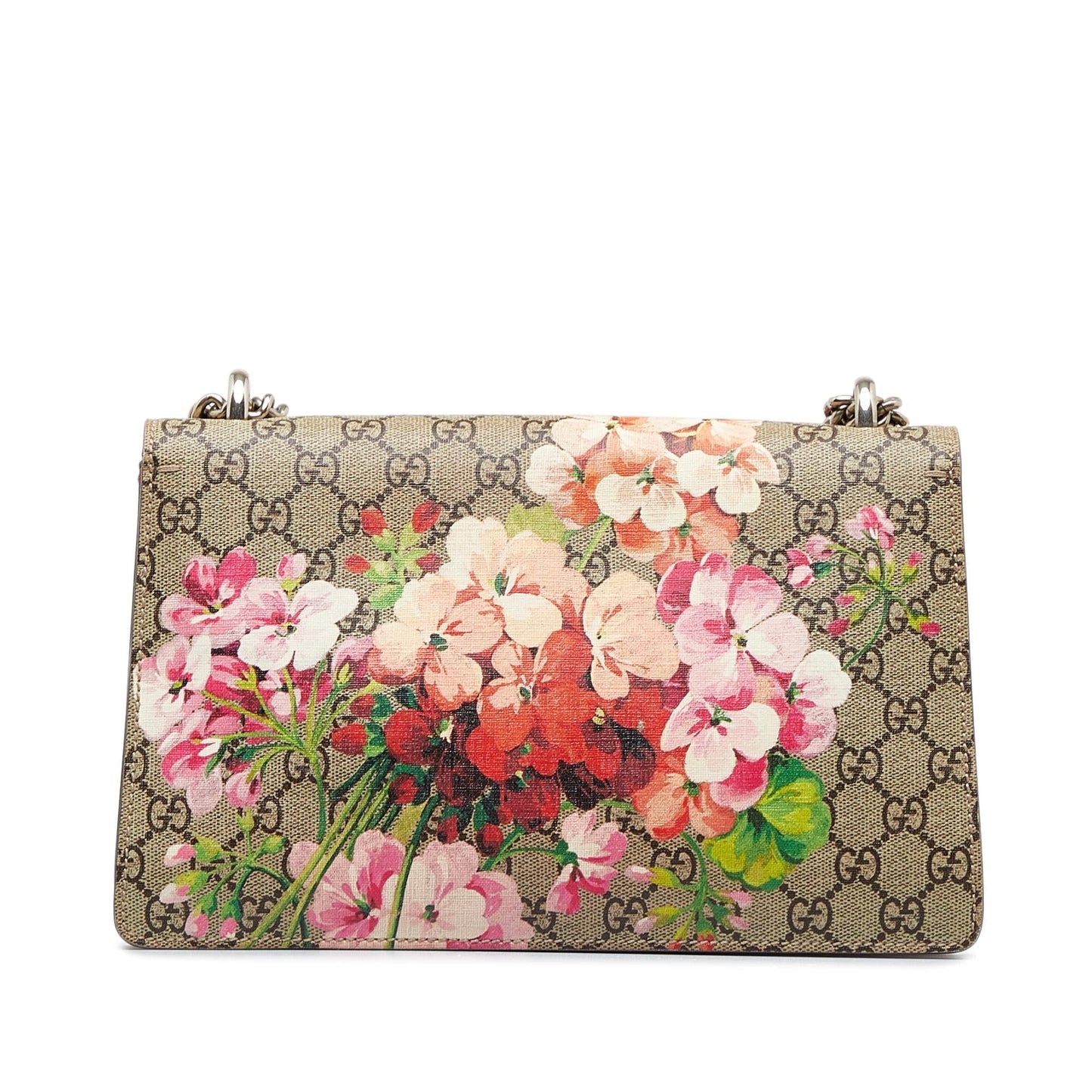 Gucci Small GG Supreme Blooms Dionysus Shoulder Bag (UM1oOs)