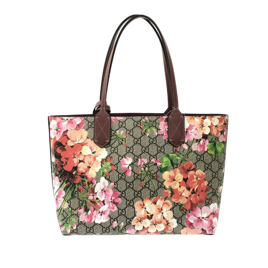 Gucci Small GG Supreme Blooms Reversible Tote (k7qQhG)