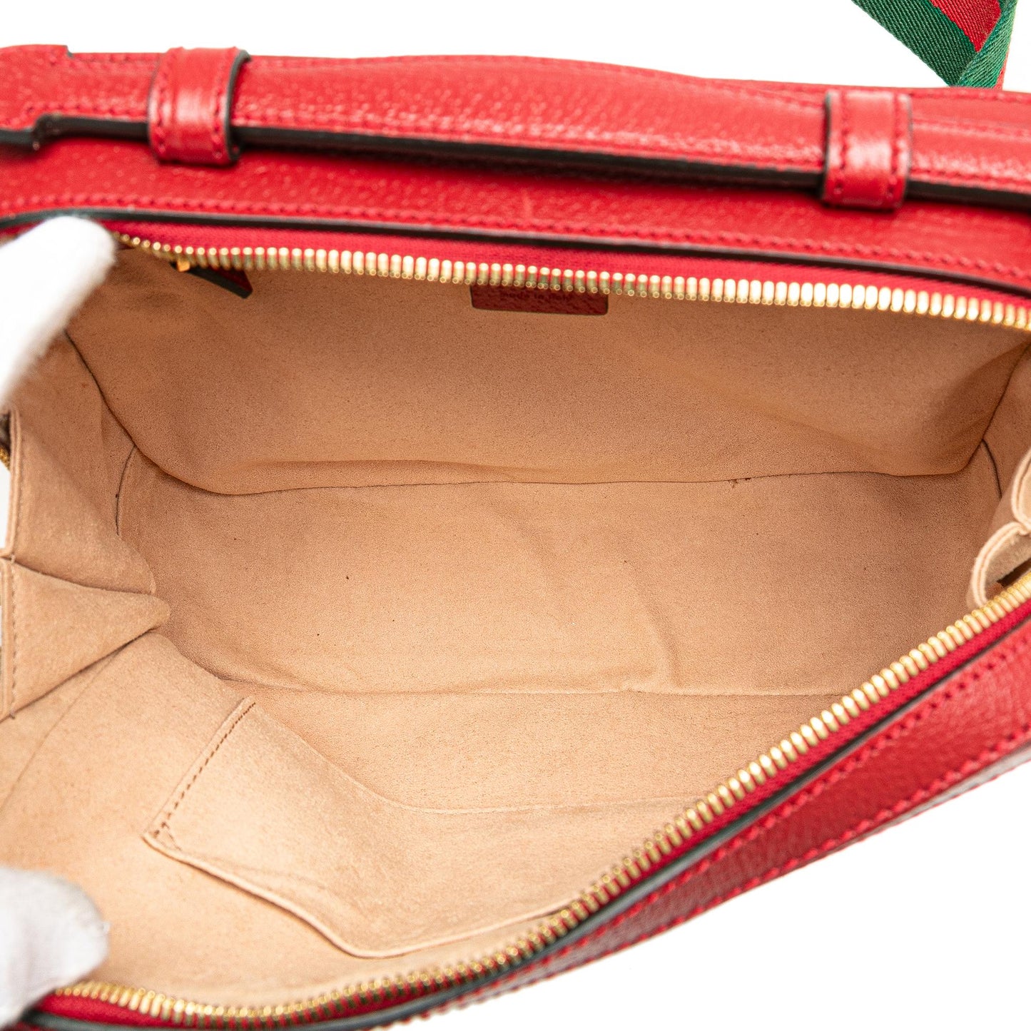 Gucci Small GG Supreme Flora Ophidia Satchel (Z0jPfA)