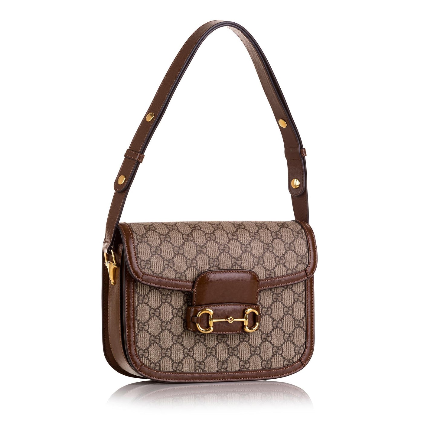 Gucci Small GG Supreme Horsebit 1955 Shoulder Bag (vd6mDJ)