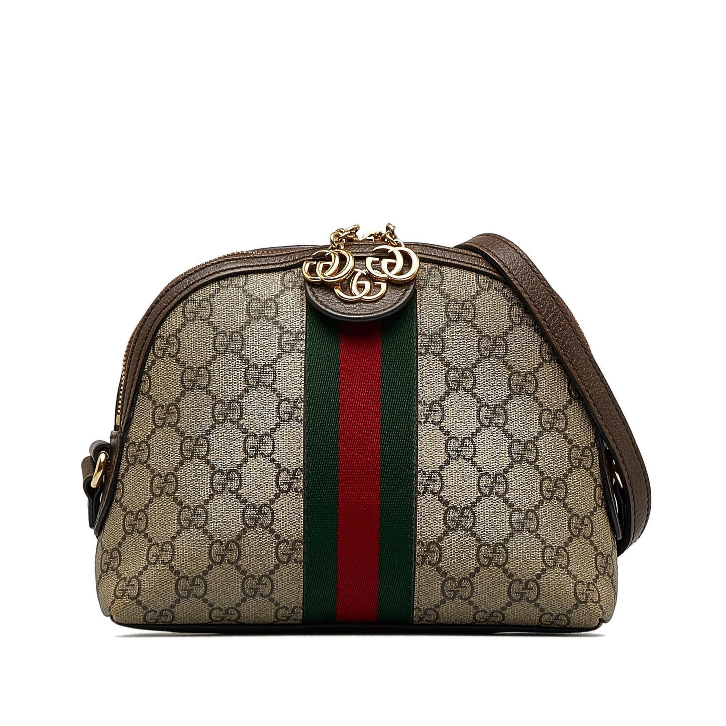 Gucci Small GG Supreme Ophidia Dome Crossbody Bag (bGG5IQ)