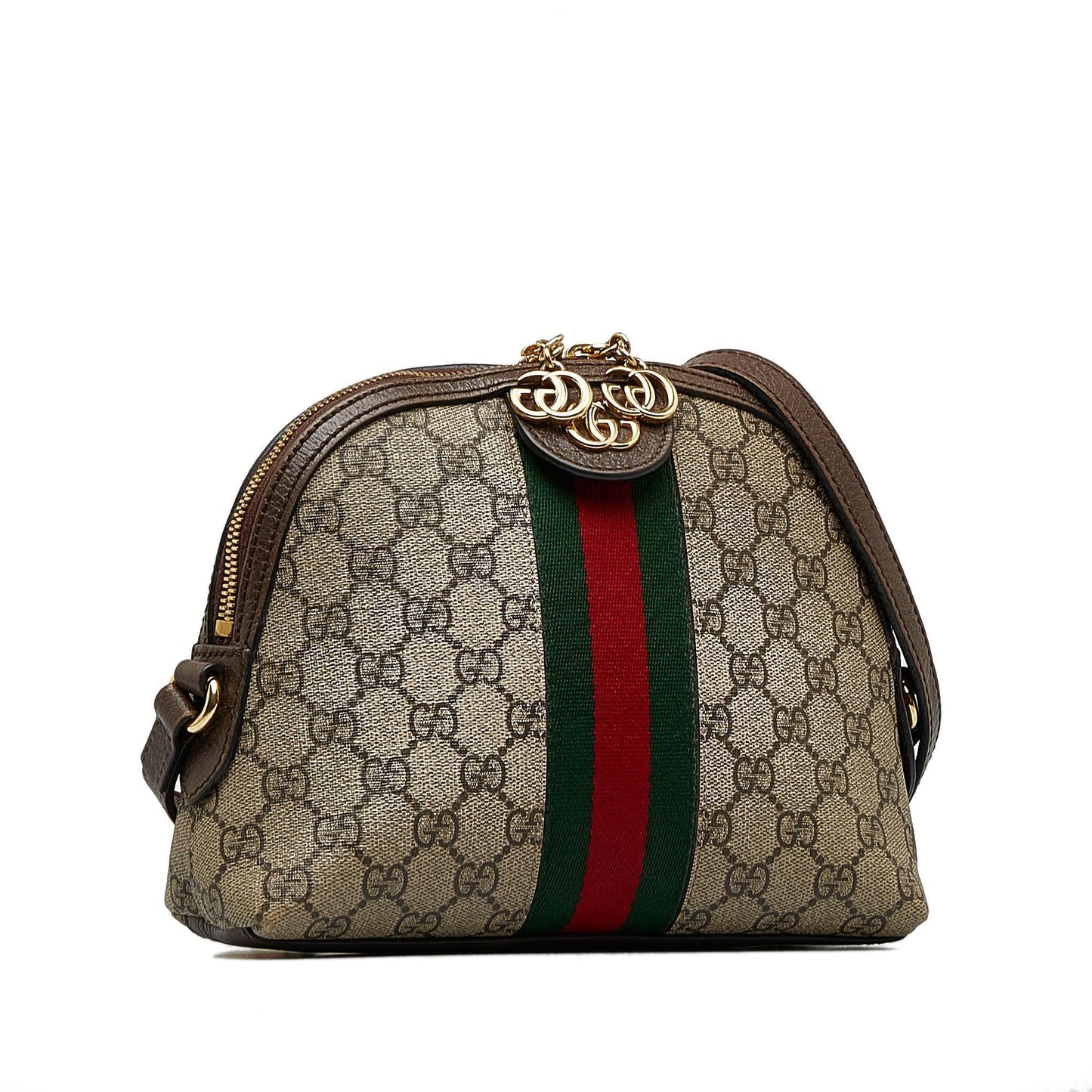 Gucci Small GG Supreme Ophidia Dome Crossbody Bag (bGG5IQ)