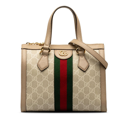 Gucci Small GG Supreme Ophidia Satchel (gSeSoW)