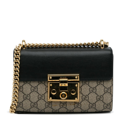 Gucci Small GG Supreme Padlock Crossbody (lh7Ikz)