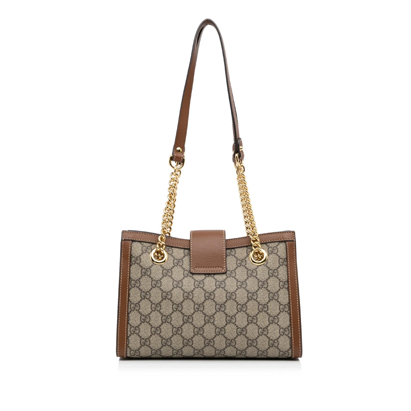 Gucci Small GG Supreme Padlock Tote (Sftv9N)