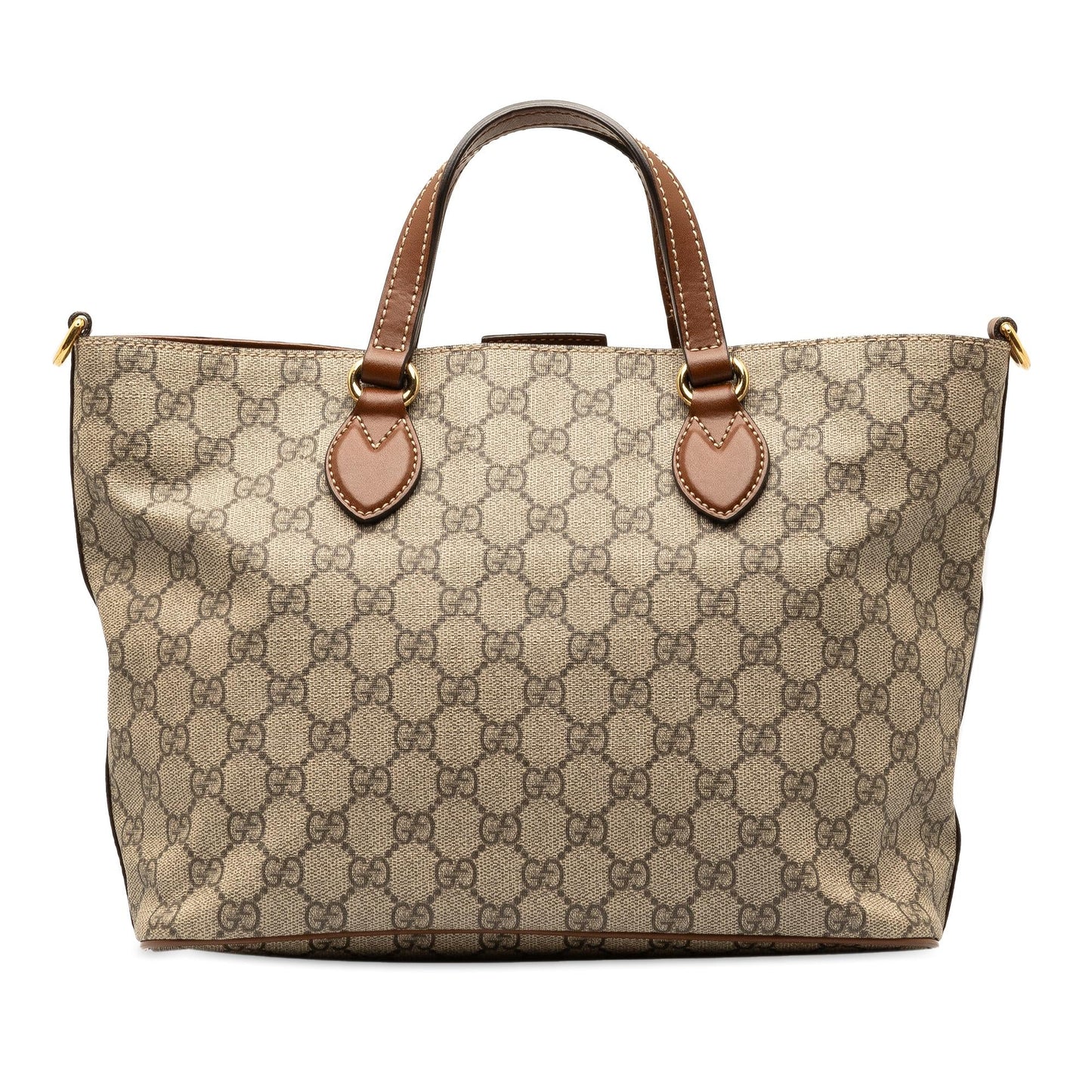 Gucci Small GG Supreme Satchel (yrNoBg)
