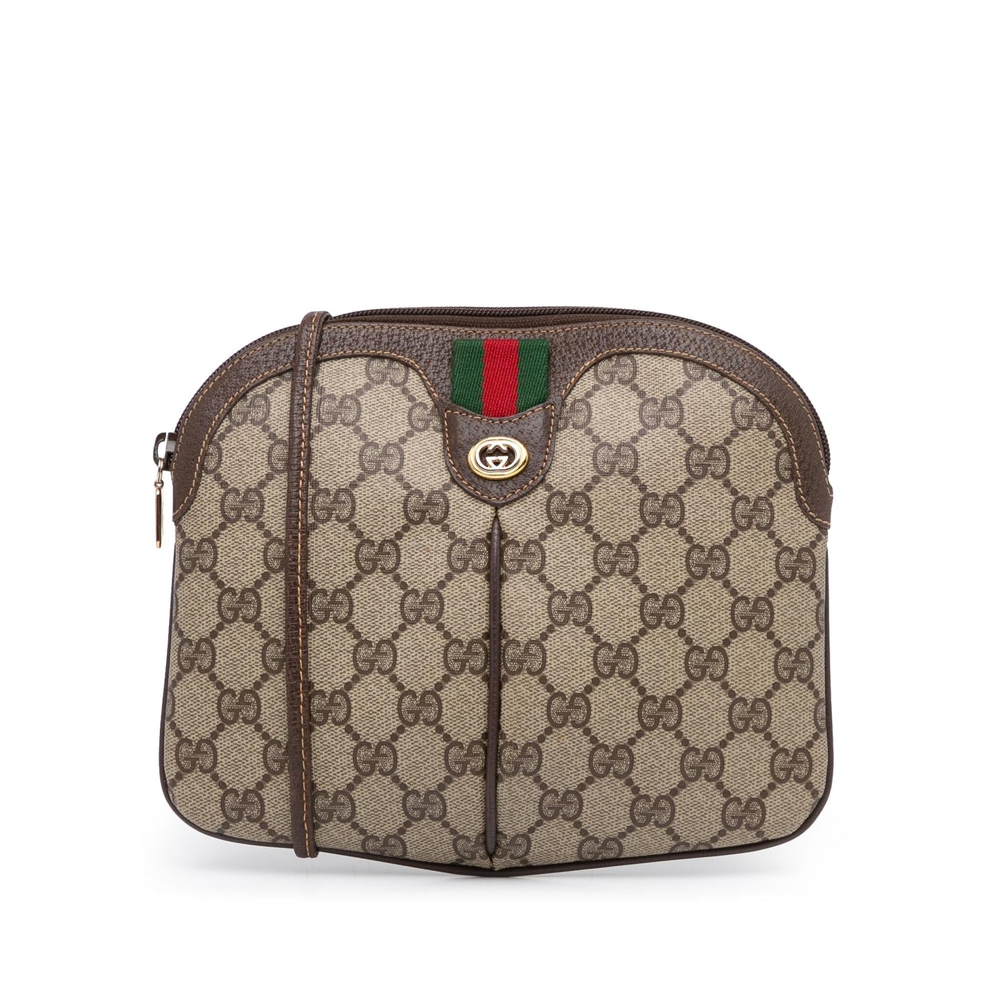 Gucci Small GG Supreme Web Crossbody Bag (FByGIi)