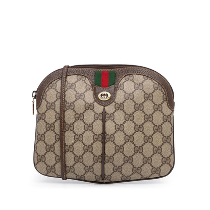 Gucci Small GG Supreme Web Crossbody Bag (FByGIi)