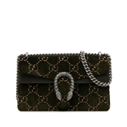 Gucci Small GG Velvet Dionysus Shoulder  Bag (kiB2ot)