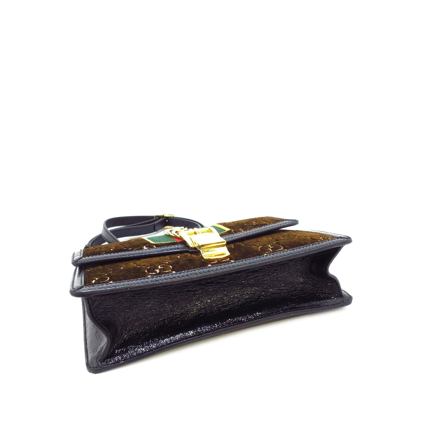 Gucci Small GG Velvet Sylvie Crossbody (UdhlJD)
