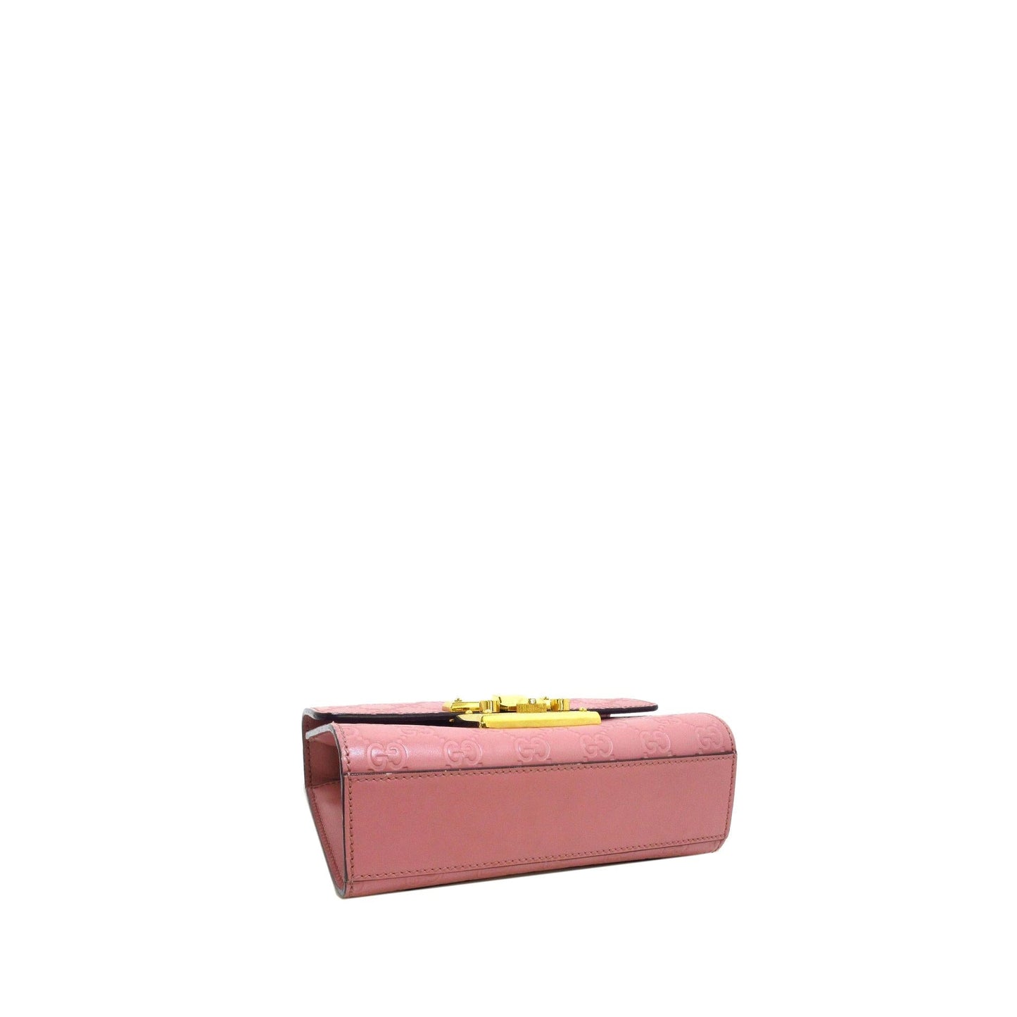 Gucci Small Guccissima Padlock Crossbody Bag (RKOEvJ)