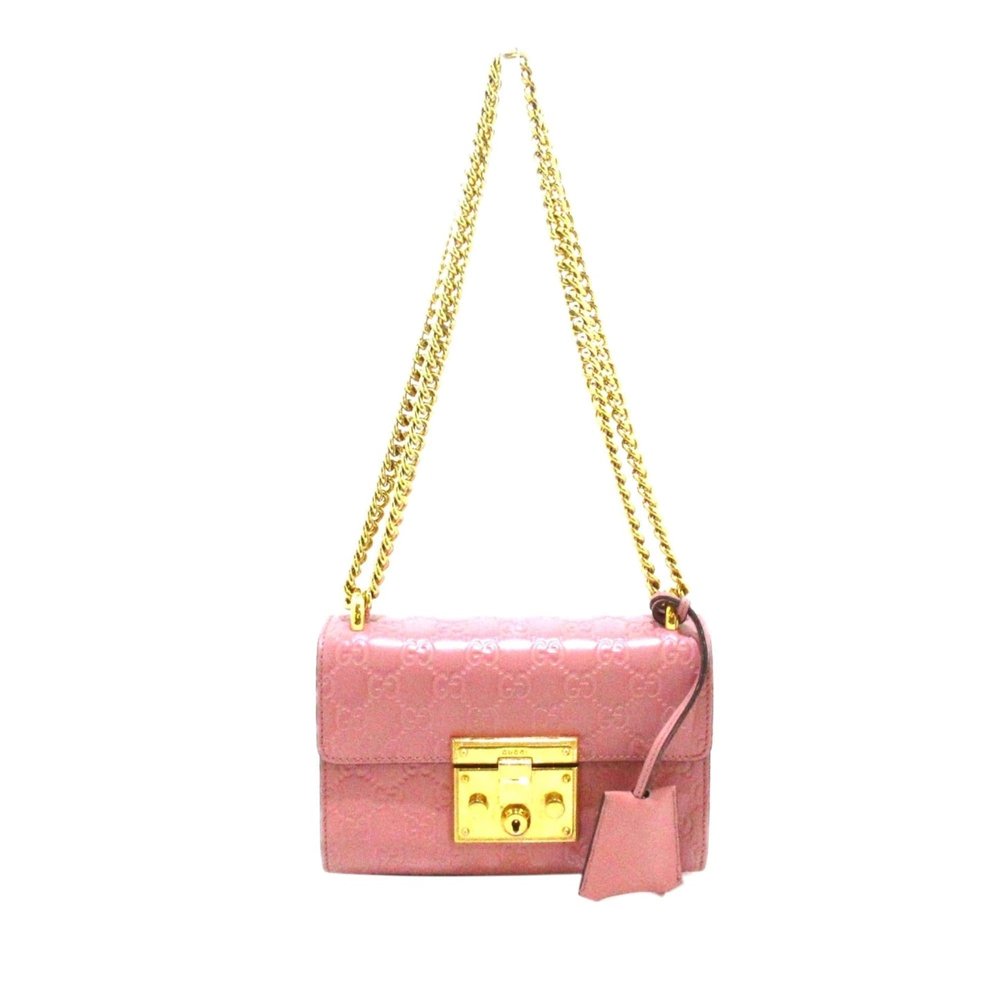 Gucci Small Guccissima Padlock Crossbody Bag (RKOEvJ)