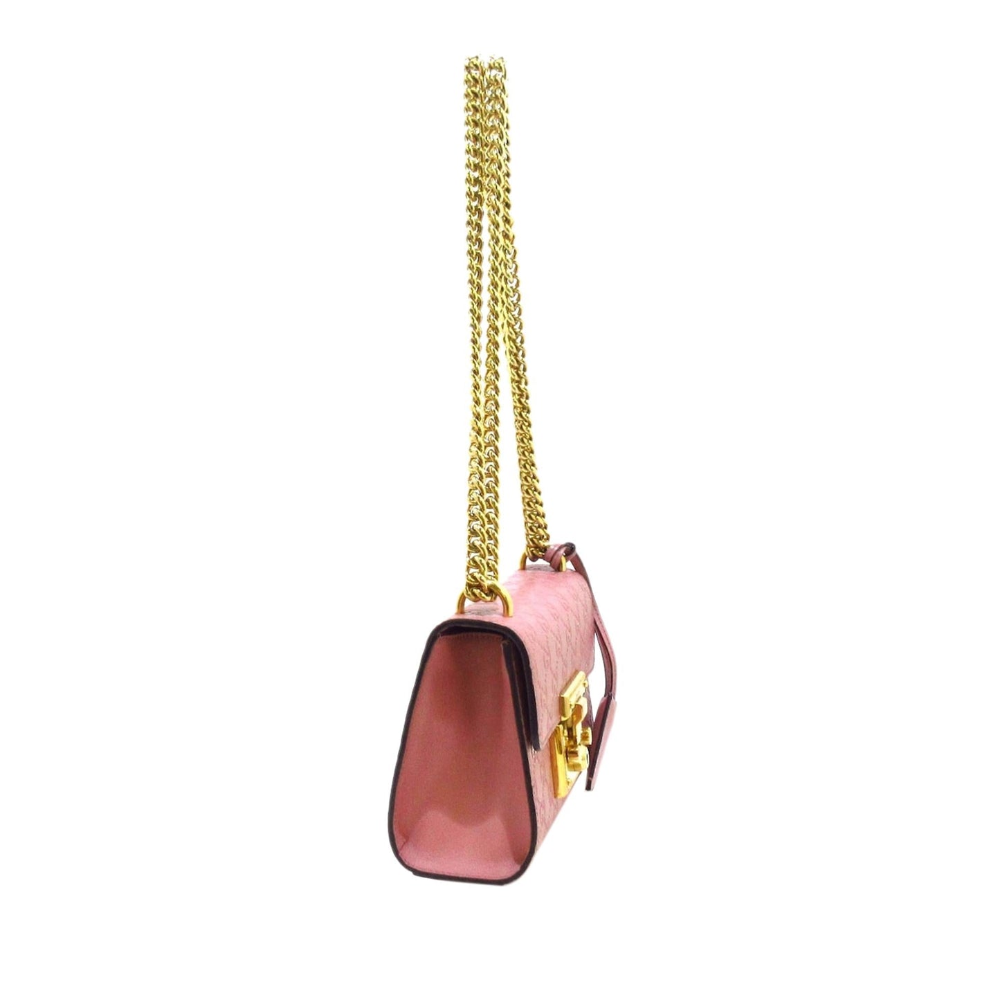 Gucci Small Guccissima Padlock Crossbody Bag (RKOEvJ)