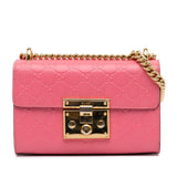 Gucci Small Guccissima Padlock Crossbody Bag (1P2MX2)