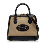 Gucci Small Horsebit 1955 Canvas Top Handle (SSDUyp)