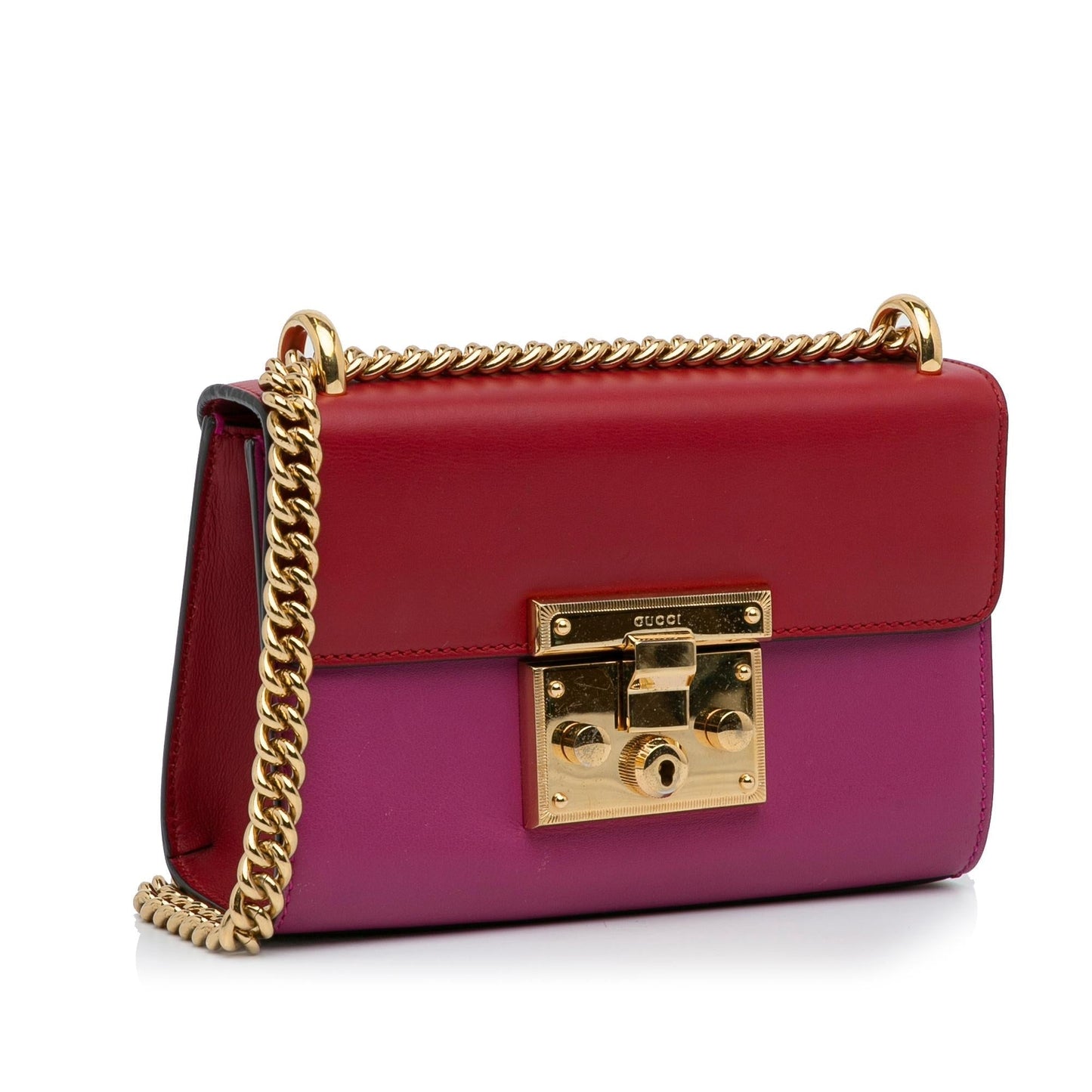 Gucci Small Leather Padlock Crossbody Bag (IOXwm8)