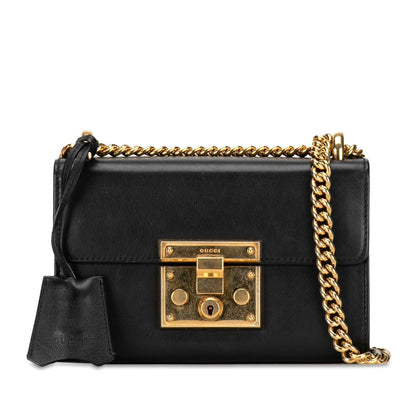 Gucci Small Leather Padlock Crossbody Bag (QBobEP)