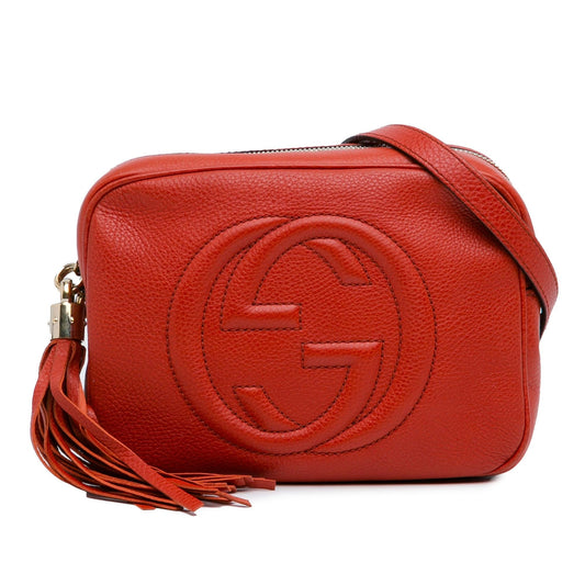 Gucci Small Leather Soho Disco Crossbody (FzQeKi)
