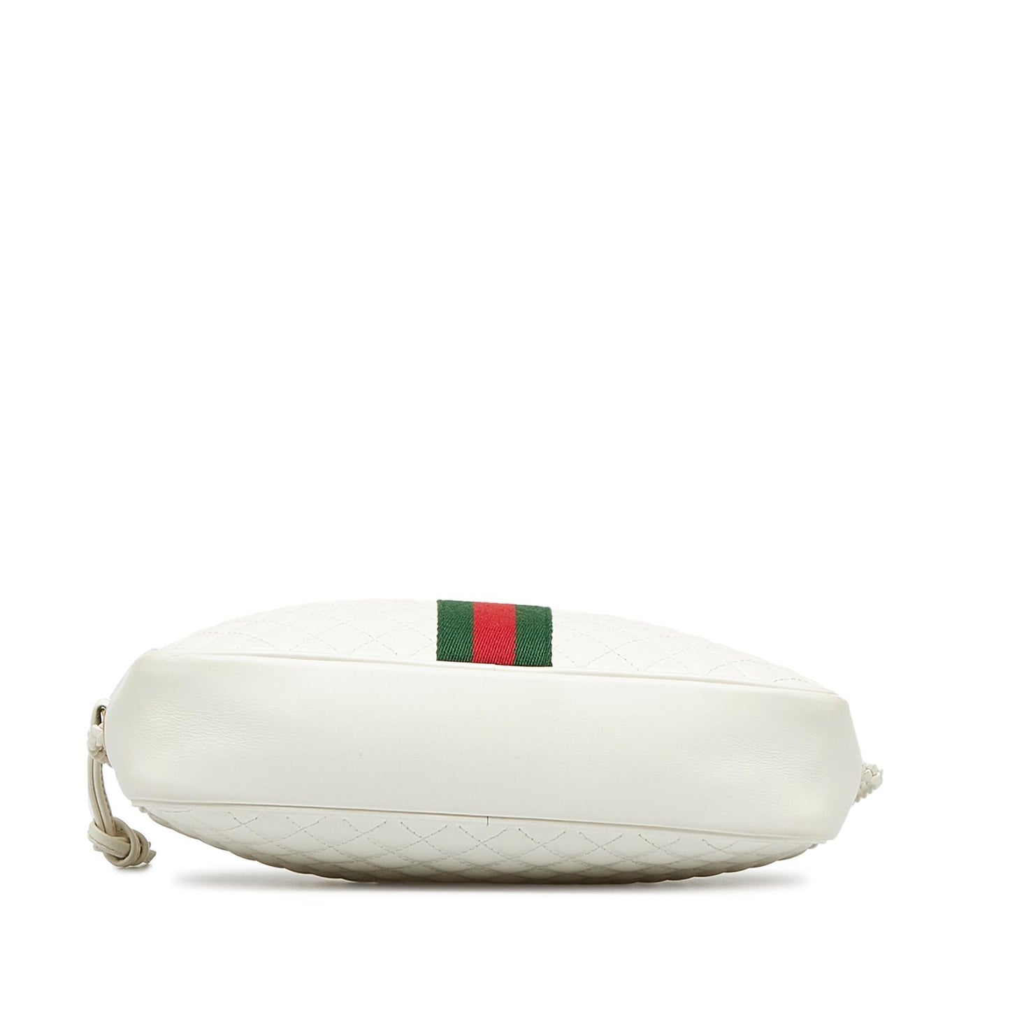 Gucci Small Leather Web Trapuntata Crossbody (2gYJQ8)