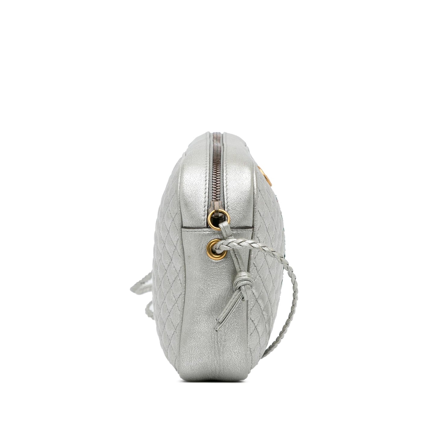 Gucci Small Leather Web Trapuntata Crossbody (DXltON)