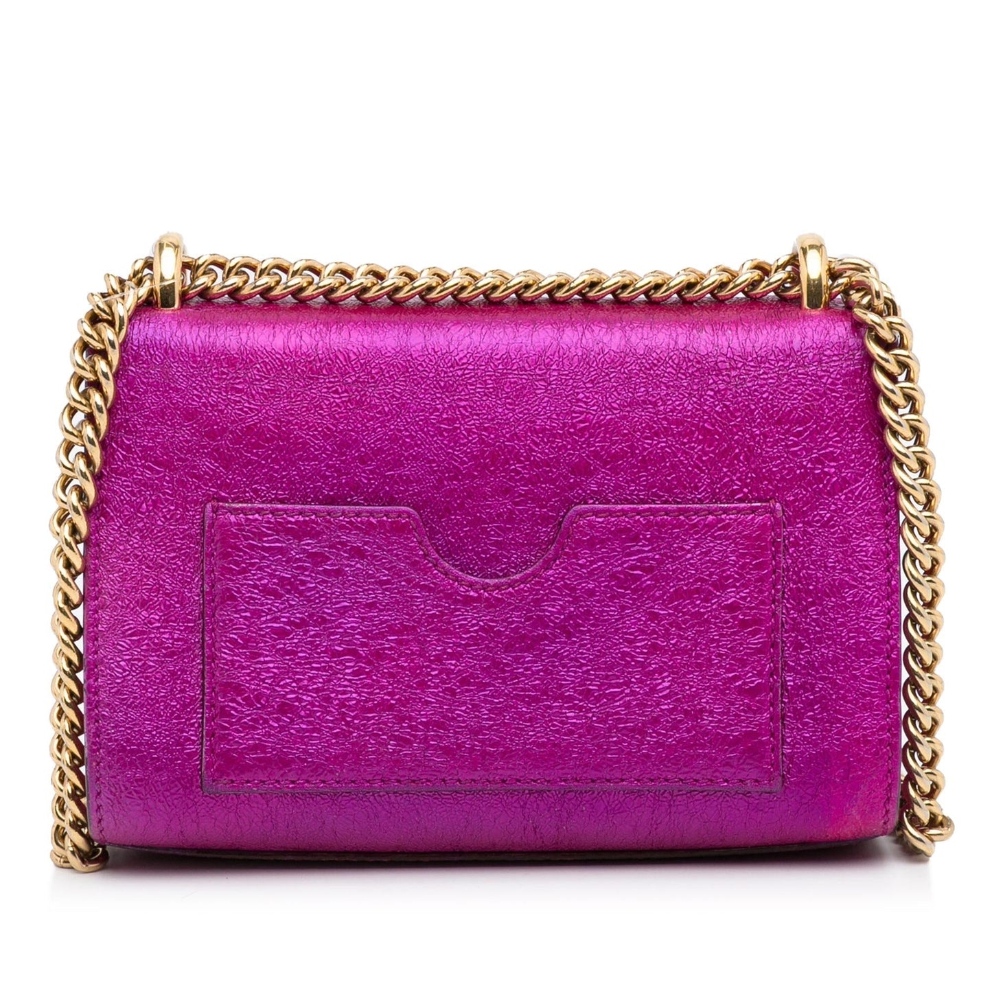 Gucci Small Metallic Padlock Crossbody (vepPaF)