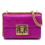 Gucci Small Metallic Padlock Crossbody (vepPaF)