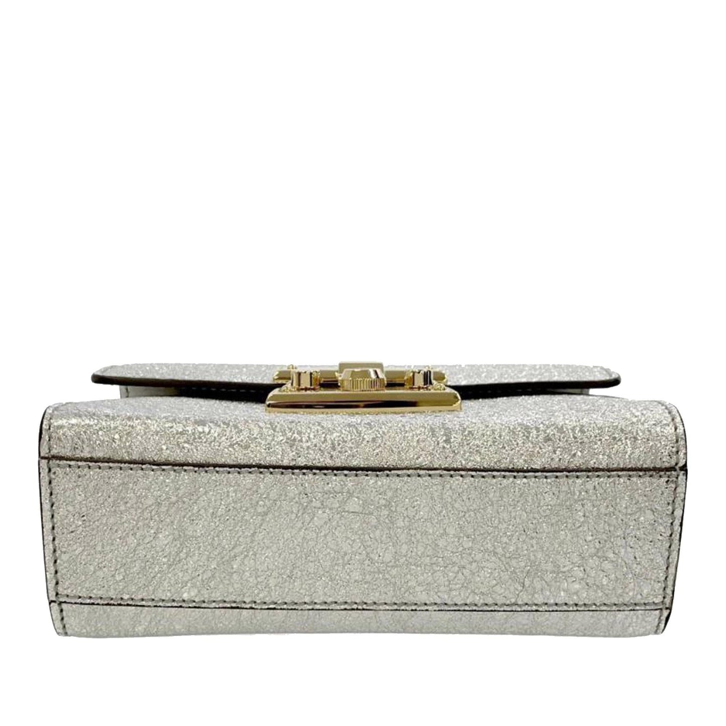 Gucci Small Metallic Padlock Crossbody (hrLrUn)