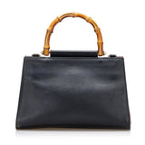 Gucci Small Nymphaea Bamboo Satchel (36983)