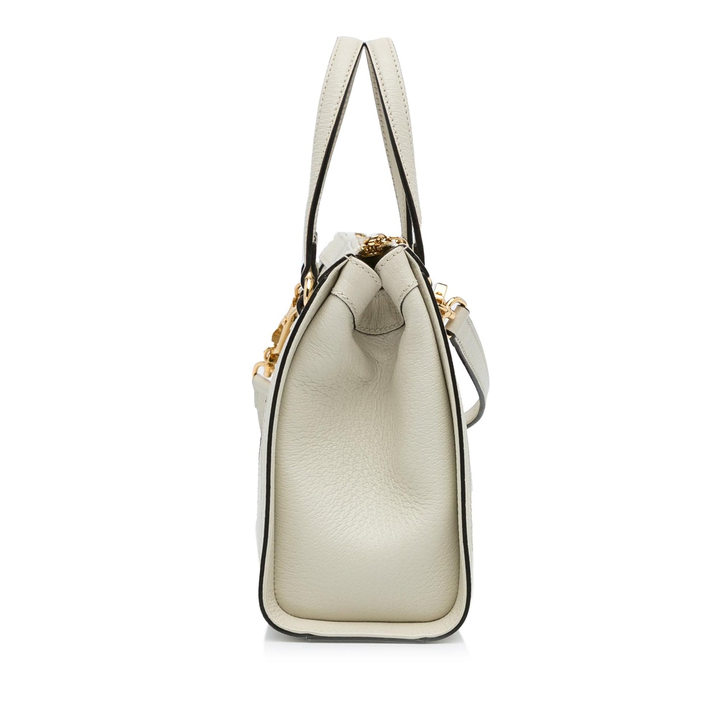 Gucci Small Ophidia Leather Satchel (LO2z7q)