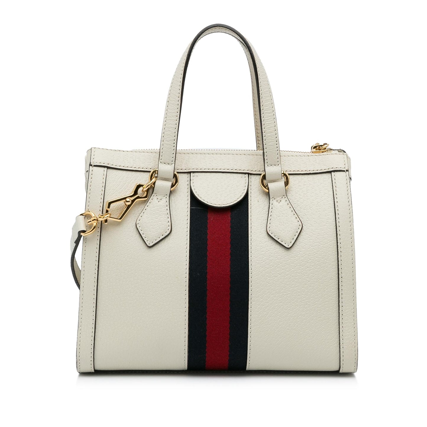 Gucci Small Ophidia Leather Satchel (LO2z7q)