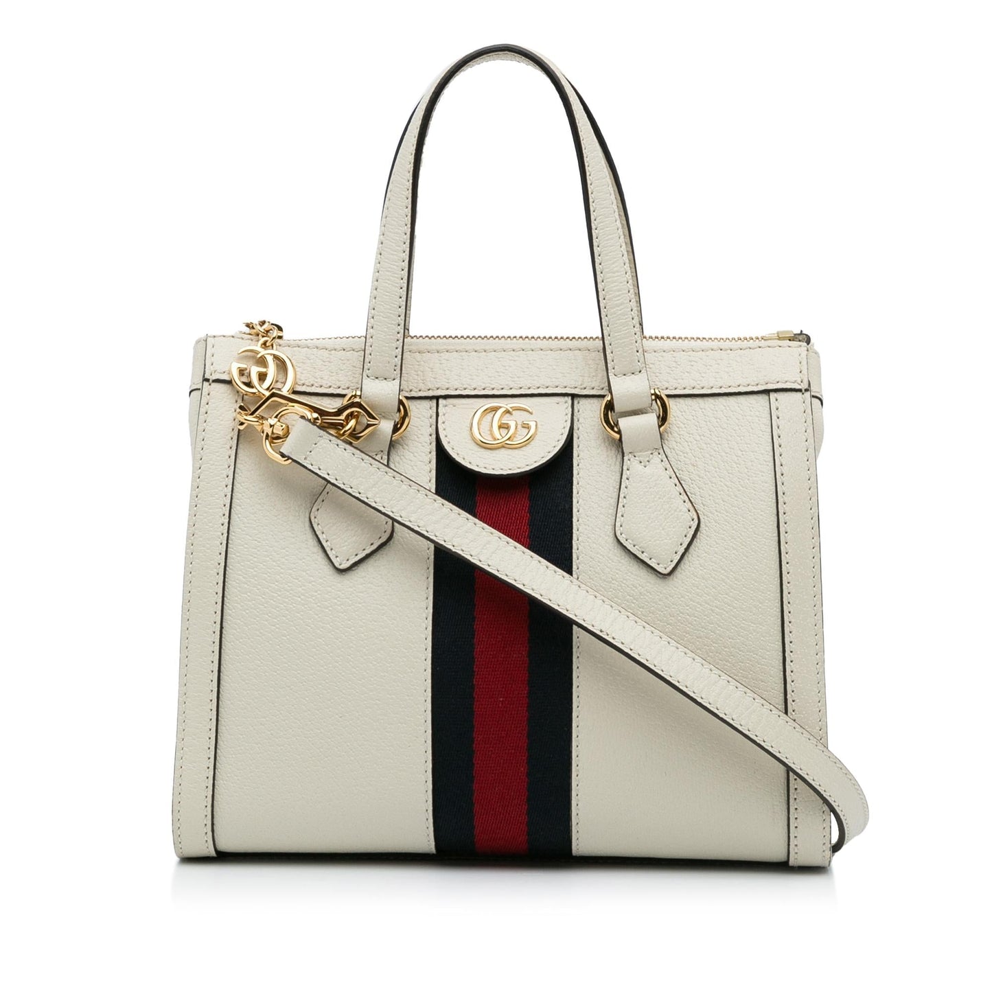 Gucci Small Ophidia Leather Satchel (LO2z7q)
