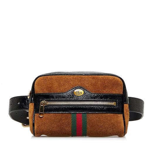 Gucci Small Ophidia Suede Belt Bag (huQAUt)