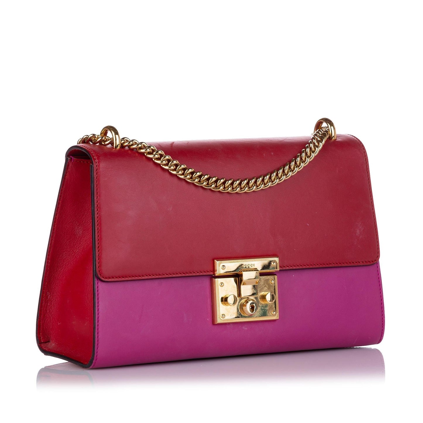 Gucci Small Padlock Leather Crossbody Bag (uOqm33)