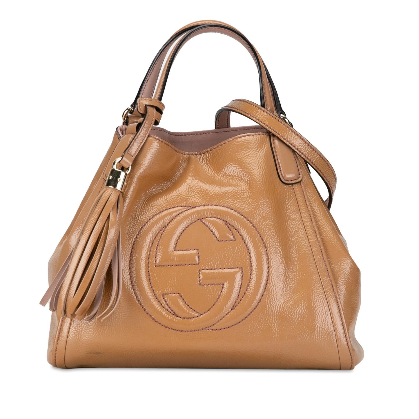 Gucci Small Patent Soho Satchel (XPGdq7)