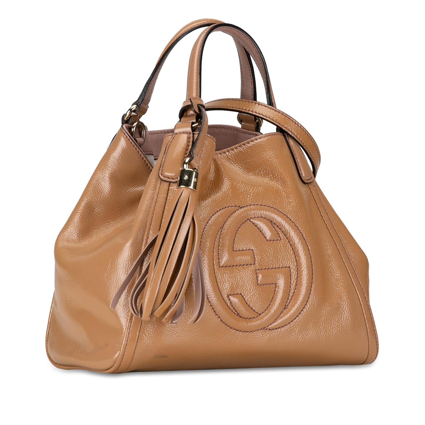 Gucci Small Patent Soho Satchel (XPGdq7)