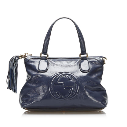 Gucci Small Patent Soho Working Satchel (cZqupT)