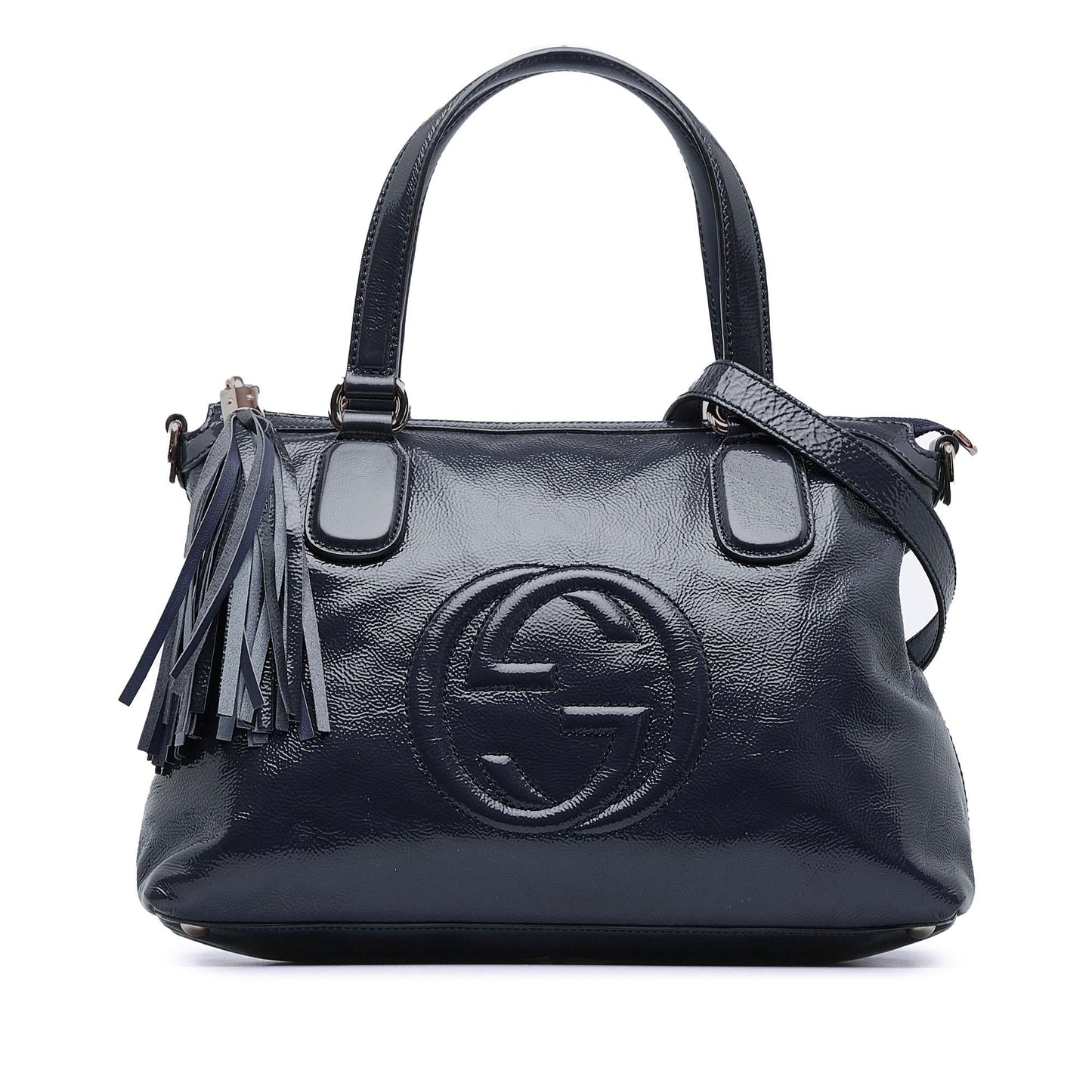 Gucci Small Patent Soho Working Satchel (xMBICY)