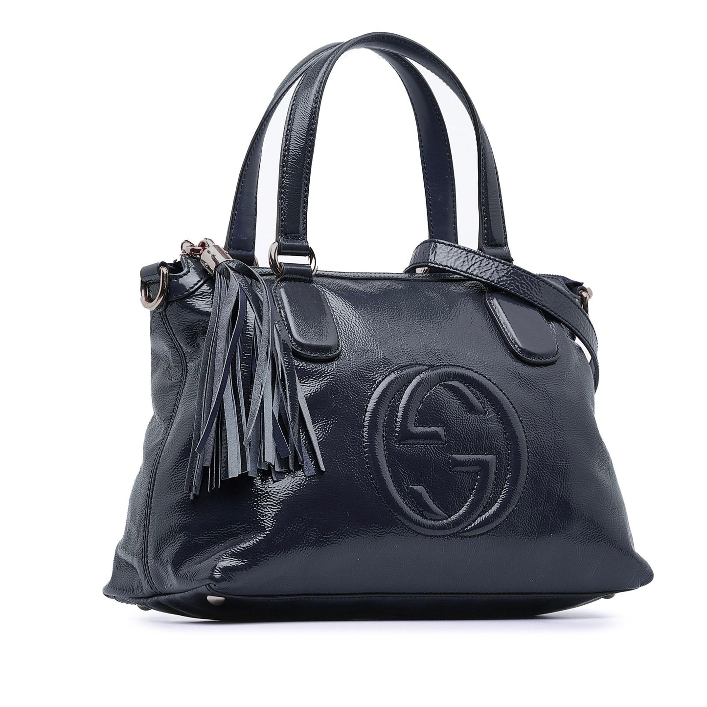 Gucci Small Patent Soho Working Satchel (xMBICY)