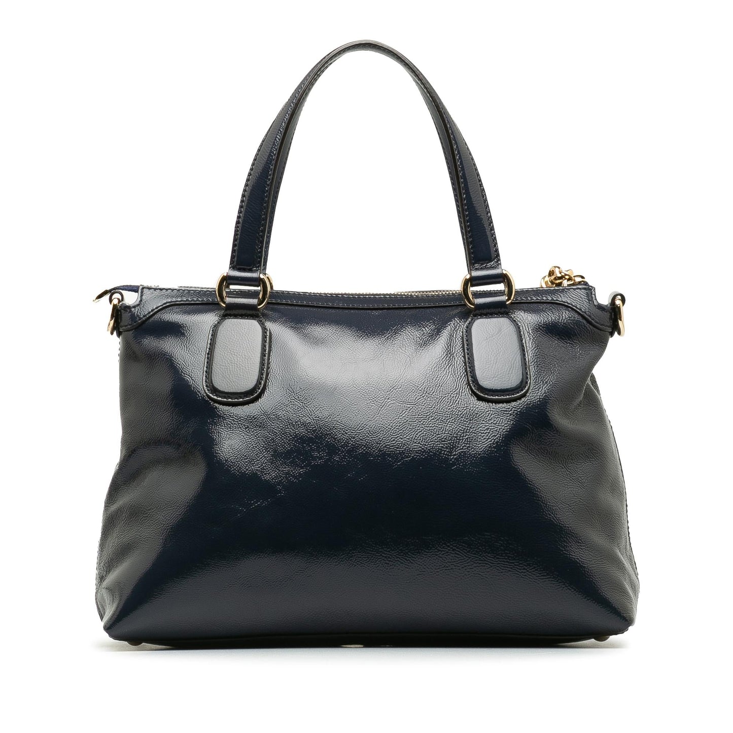 Gucci Small Patent Soho Working Satchel (cuXTJk)