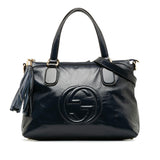 Gucci Small Patent Soho Working Satchel (cuXTJk)
