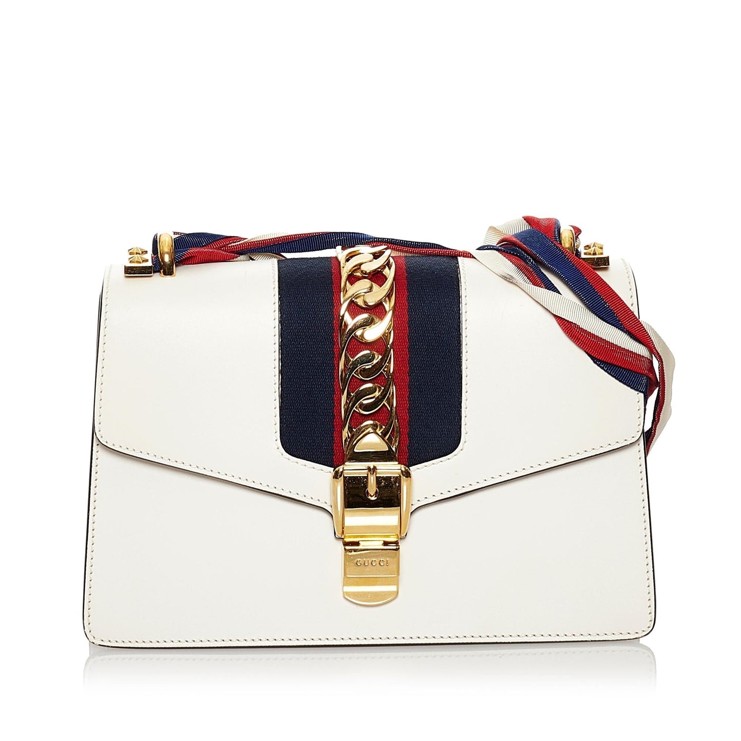 Gucci Small Sylvie Leather Shoulder Bag (31073)