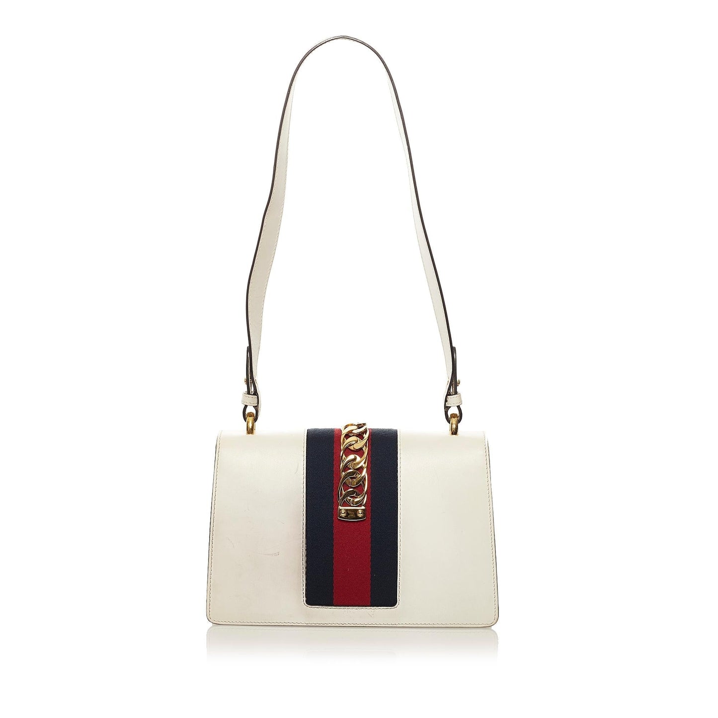 Gucci Small Sylvie Leather Shoulder Bag (34268)