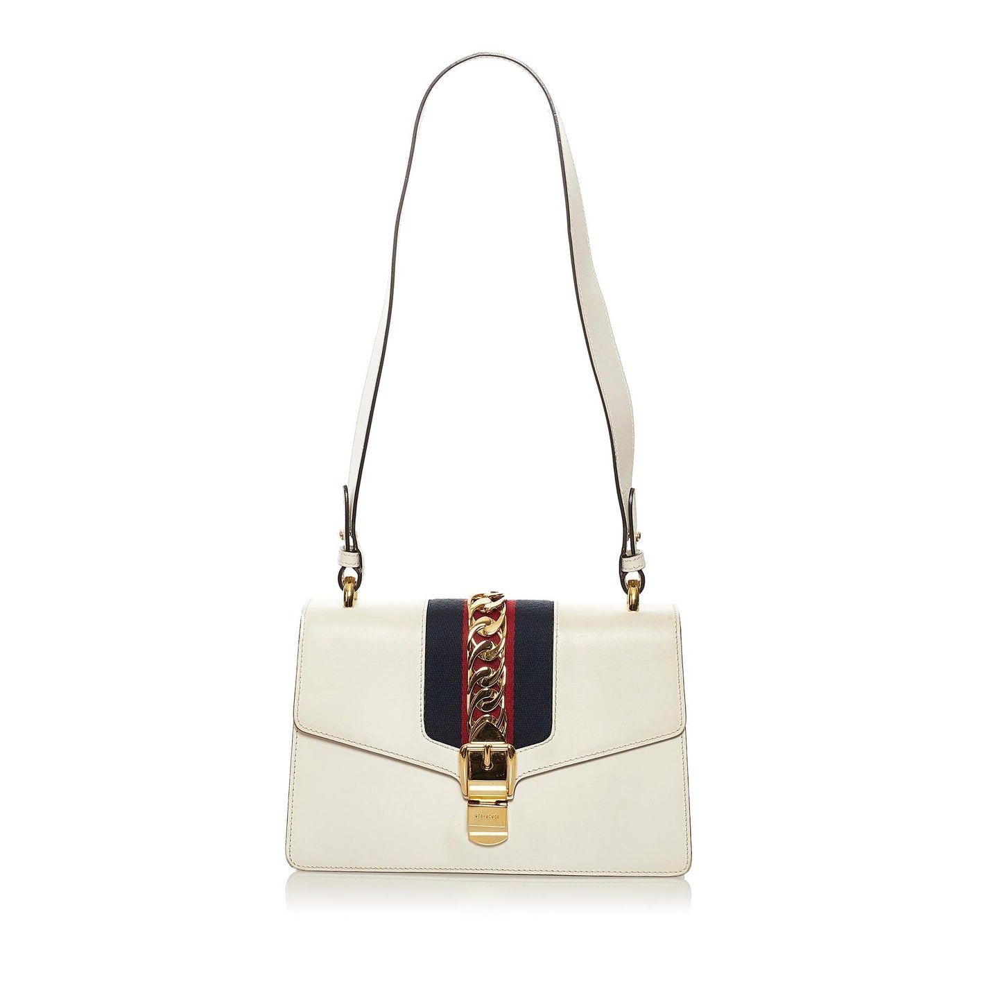 Gucci Small Sylvie Leather Shoulder Bag (34268)